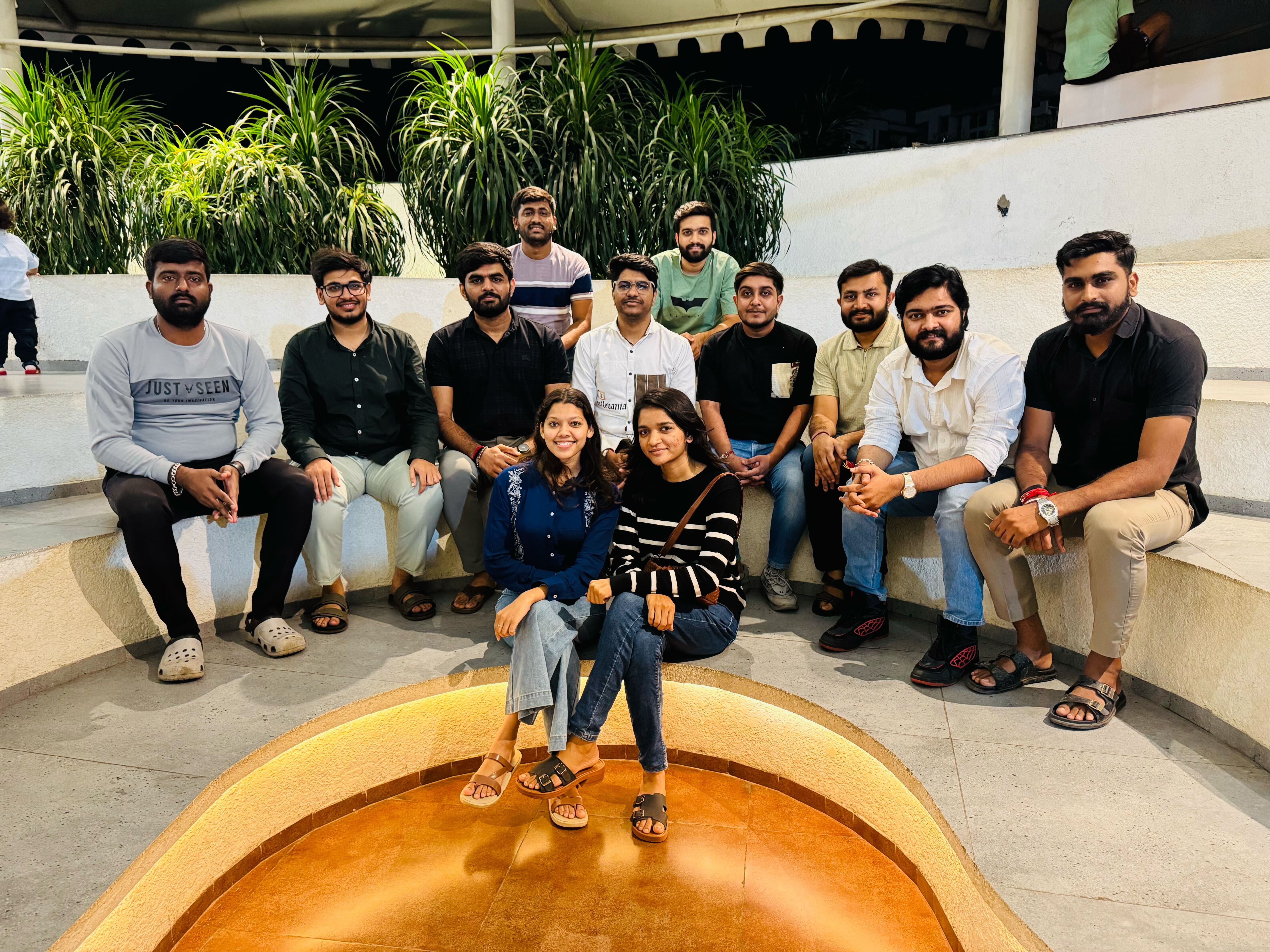 Team Dinner celebration in ProLance IT